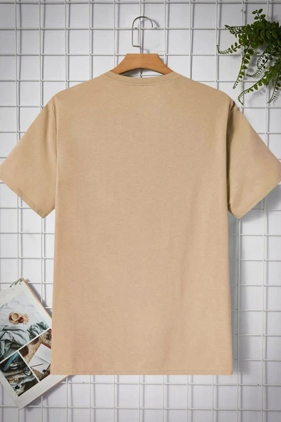 Unisex Potter Baskılı T-shirt - Resim 4