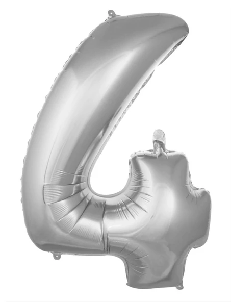 Folyo Gümüş Folyo Balon 76cm 34