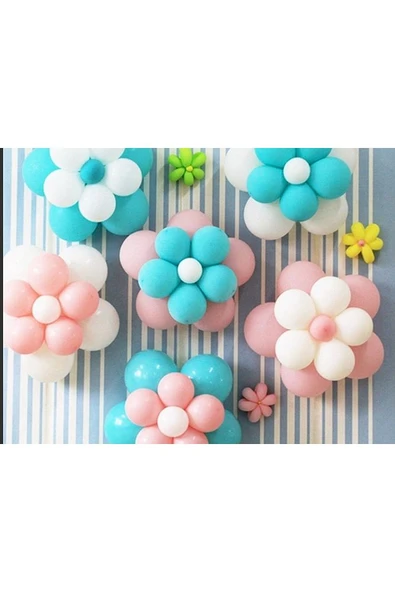 Papatya Balon Yapma Aparatı (12 Adet) - 2