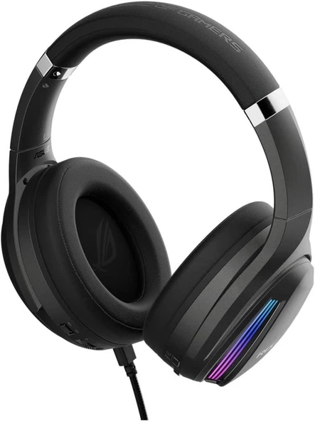 Asus ROG Fusion II 500 RGB 7.1 Type-C Kablolu Kulak Üstü Oyuncu Kulaklığı - Teşhir - 2