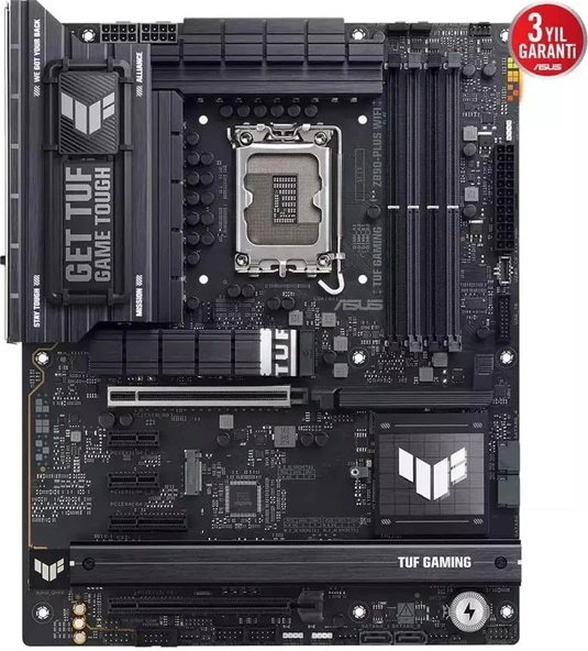 Asus Tuf Gaming Z890-PLUS WIFI Intel Z890 LGA1851 DDR5 Anakart