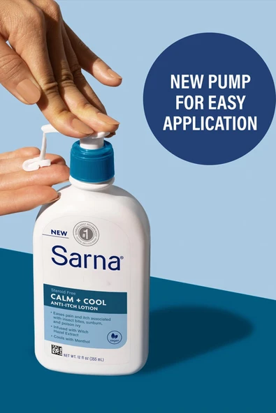 Sarna Calm + Cool Anti-Itch Kaşıntı Karşıtı Losyon 222ML - Resim 5