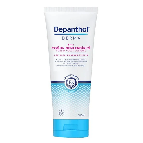 Bepanthol Derma Yoğun Nemlendirici Günlük Vücut Losyonu 200 ml
