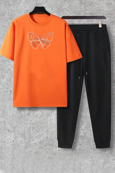 Unisex Butterfly 2'li Eşofman Takımı - 7
