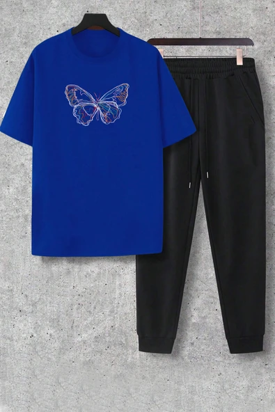 Unisex Butterfly 2'li Eşofman Takımı - 5