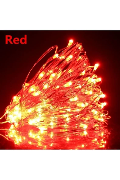 3 Metre Pilli Pembe Peri Led Dekor Işık,Dekoratif Lamba,Ev Süsleme - 7