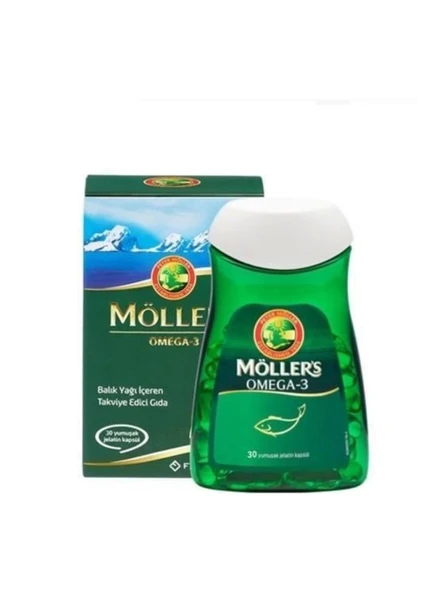 Möller's Omega-3 30 Kapsül ürün görseli