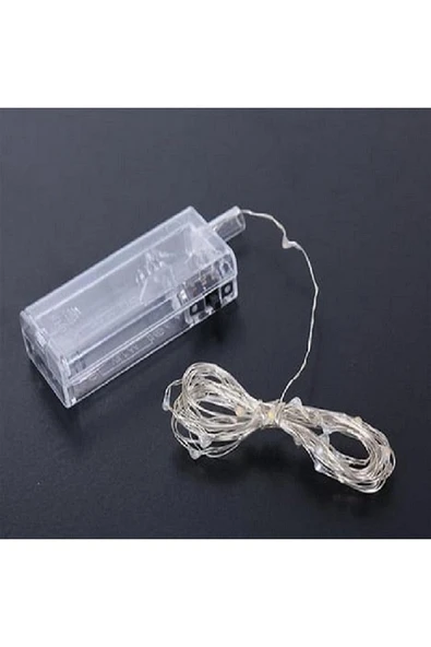 10 Metre Kırmızı Peri Led Dekor Işık,Dekoratif Lamba,Ev Süsleme - 11