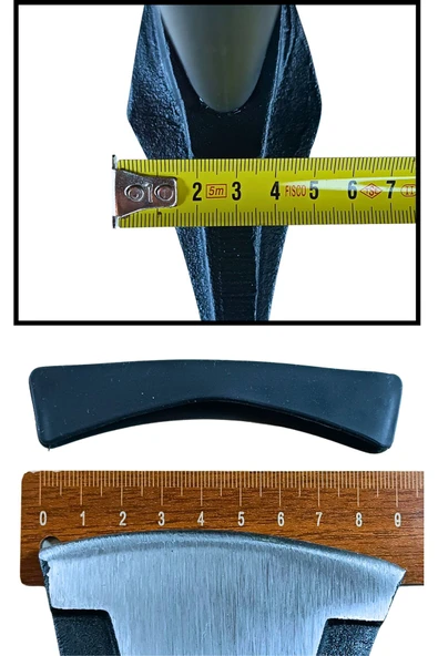 Fiber Plastik Saplı Balta Odun Yarma Baltası 2kg (80 CM TOPLAM UZUNLUK) - Resim 6