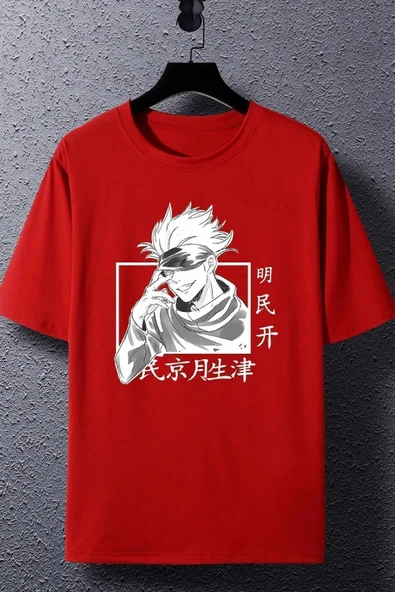 Unisex Hoodie Baskılı T-shirt - Resim 5