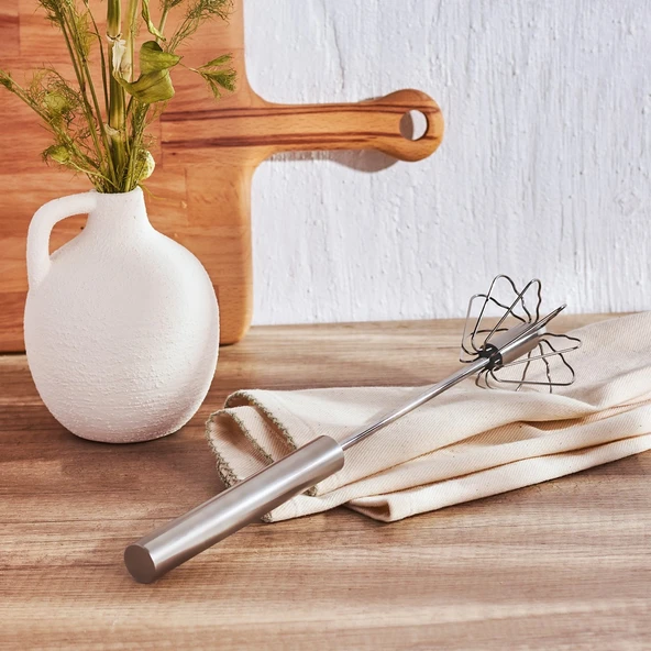 EMSAN MODERN BASMALI ÇIRPICI 25 CM ÇELİK - 2
