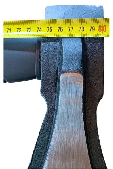 Fiber Plastik Saplı Balta Odun Yarma Baltası 2kg (80 CM TOPLAM UZUNLUK) - Resim 5