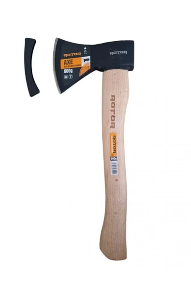 Ax 613 Ahşap Saplı Balta 600 gr (38 CM SAP UZUNLUĞU) ürün görseli