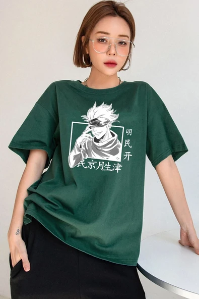 Unisex Hoodie Baskılı T-shirt