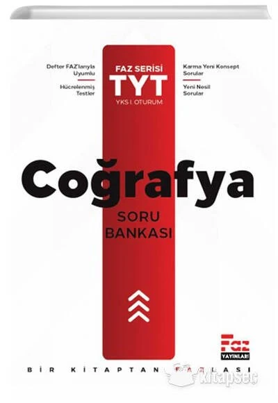 TYT Coğrafya Soru Bankası Faz Yayınları