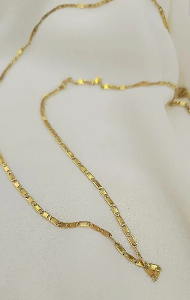 Çelik Kolye 316 L Paslanmaz Unisex Model Kolye Gerdanlık - 3