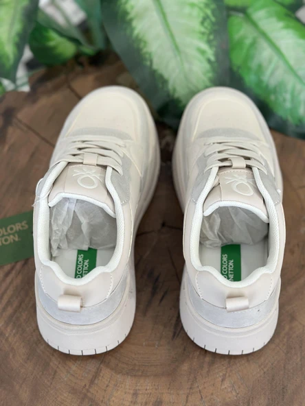 Benetton Yumuşak Yüksek Taban Spor Ayakkabı BNI10281 - 5