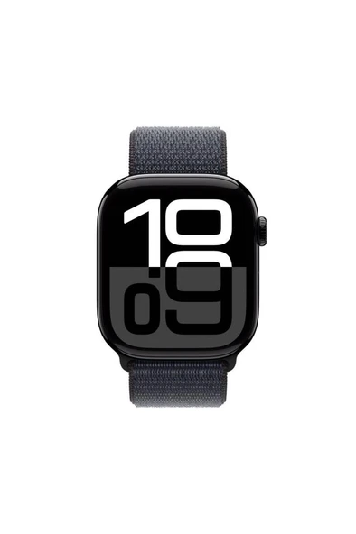 Watch Series 10 GPS 46mm Jet Siyah Alüminyum Kasa + Mürekkep Moru Spor Loop - 2