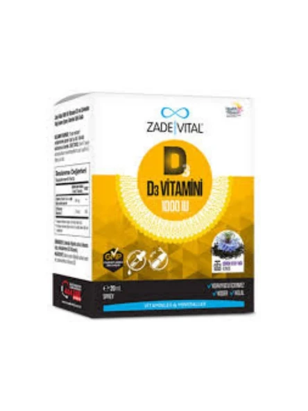 Zade Vital Miniza Vitamin D3 400 IU 20 ml
