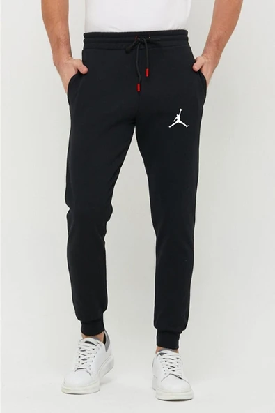 Siyah Jumpman Spor Eşofman Altı - 2