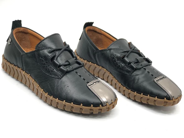 Venüs Şebik Hakiki Deri Ortopedik Kadın Casual Ayakkabı - Resim 10