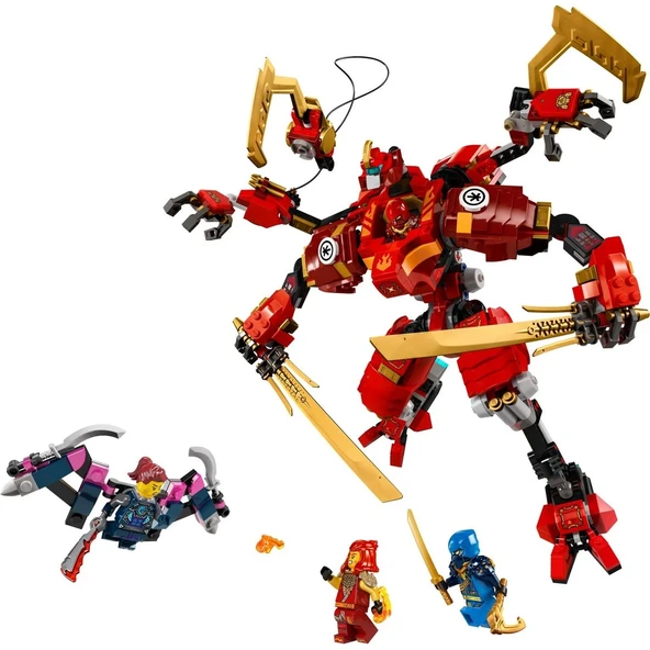 LEGO NINJAGO Kai nin Ninja Tırmanma Robotu 71812 - Resim 2