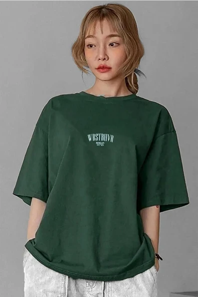 Unisex Dont Baskılı T-shirt - 3