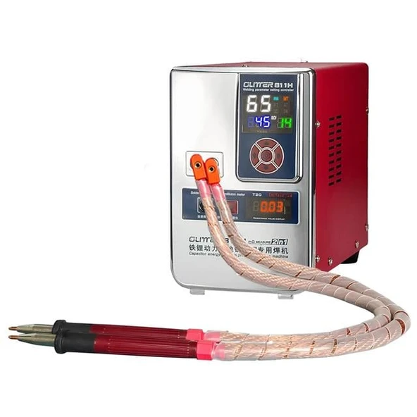 Glitter 811H Şarjlı Pil Profesyonel Bakır - Nikel Punta Kaynak Makinesi 36KW/42KW 7000A - 7