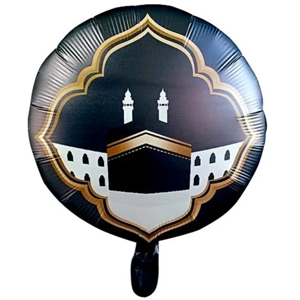 Ramazan Kabe Desenli Folyo Balon 5 Adet