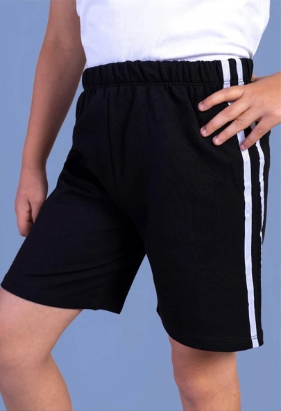 Toontoy Erkek Çocuk İki Yanı Şerit Şort