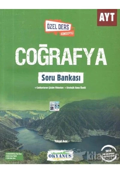 Okyanus AYT İceberg Coğrafya Soru Bankası Okyanus Yayınları