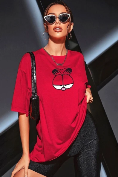 Garfield Emoji Tasarım Tshirt