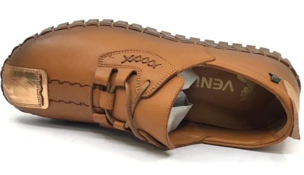 Venüs Şebik Hakiki Deri Ortopedik Kadın Casual Ayakkabı - Resim 8