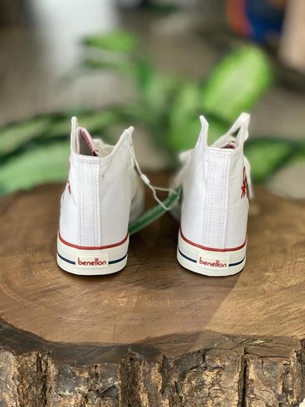 Benetton Beyaz Converse Spor Ayakkabı 30628 - 5