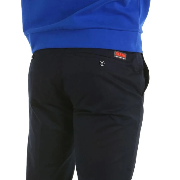 SLAM A104004S00-W13 DECK LGT CHINO Erkek Pantolon Lacivert - 4