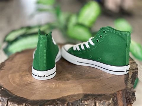 Benetton Yeşil Converse Spor Ayakkabı 30628 - 4