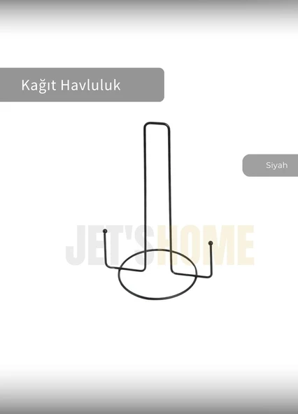 Kağıt Havluluk Paslanmaz Peçetelik Çelik Banyo Havluluk Düzenleyici Siyah - 2