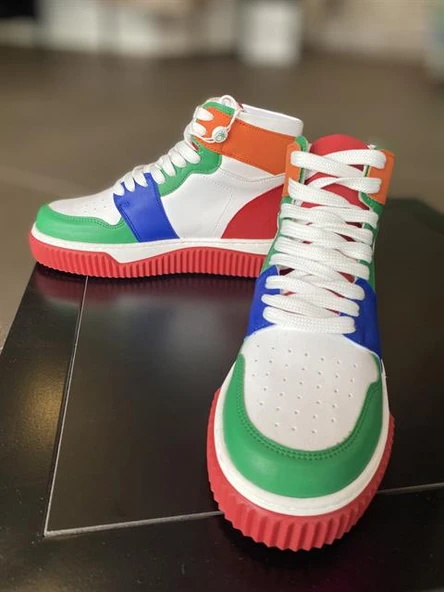 Benetton Renkli Bilekboy Spor Ayakkabı 31200 - 3