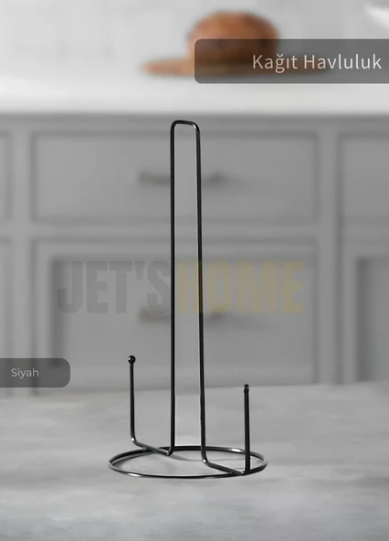 Kağıt Havluluk Paslanmaz Peçetelik Çelik Banyo Havluluk Düzenleyici Siyah