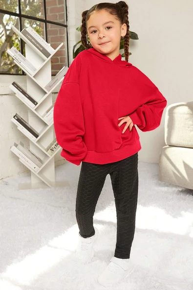 Çocuk It's Okay Baskılı Sweatshirt - 3