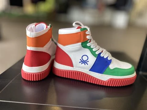 Benetton Renkli Bilekboy Spor Ayakkabı 31200 - 4
