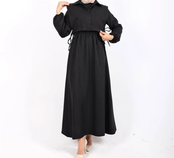 25Y61473 ELBİSE GÖMLEKLİ TAKIM