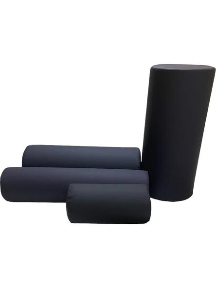 Silindir Yastık 25x55 Fizik Tedavi Kas Egzersiz Destek Pozisyonlama Yastığı - 5