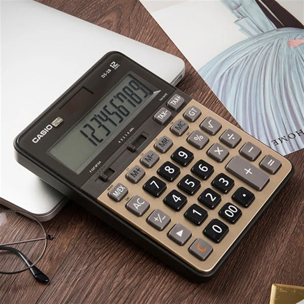 Casio DS-2B Gold Series Masaüstü Hesap Makinası - 3