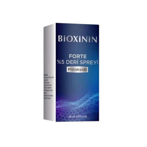 Bioxinin Forte % 5 Deri Spreyi 60 ml