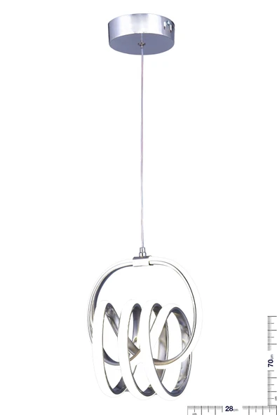 SOFYA TEKLİ KROM AVİZE - Resim 2