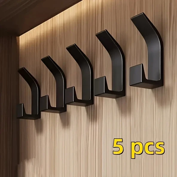 5'li Kolay Kurulum Duvar Askı Seti - 3