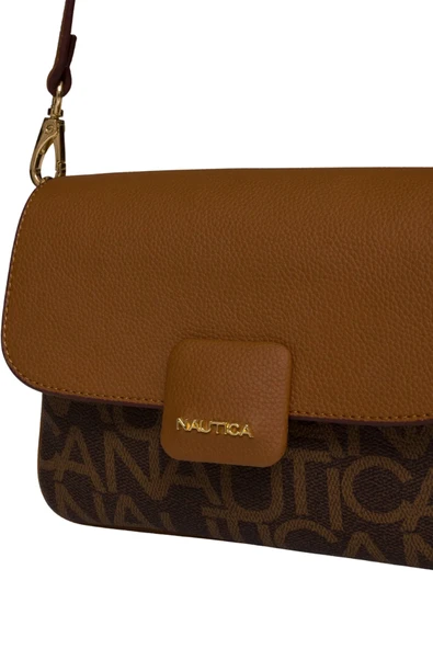 Nautica Kadın Postacı Çantası Kahve CN7213T - Resim 6