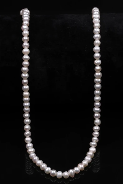 İnci Doğal Taş Dizi 4 mm Küre Kesim - Resim 2