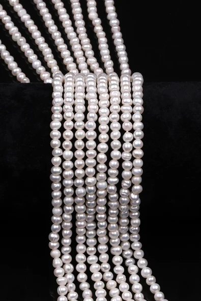 İnci Doğal Taş Dizi 4 mm Küre Kesim ürün görseli